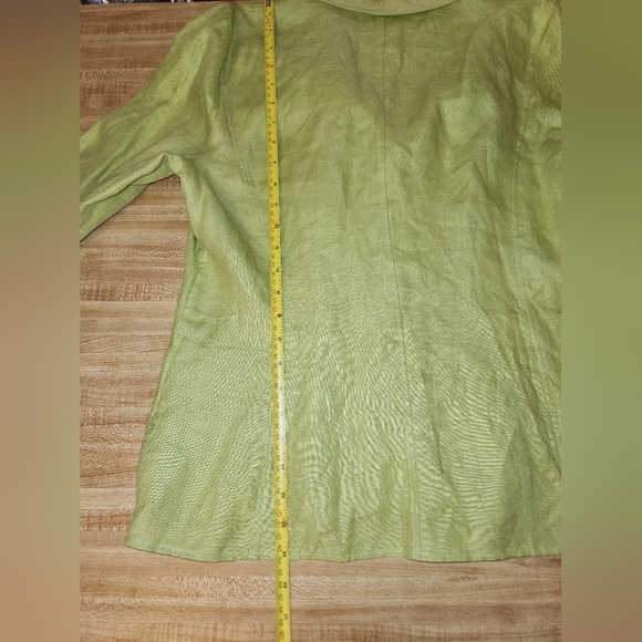 TALBOTS 100% Irish Linen Women’s Button Down Shirt, size 16 - Picture 11 of 11